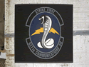 Custom Made ToughTop Logo Mat US Air Force 627th Communications Squadron of JBLM Washington