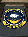 Custom Made ToughTop Logo Mat US Air Force 709th Airlift Squadron of Dover Air Force Base Maryland