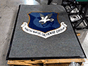 Custom Made ToughTop Logo Mat US Air Force 820th Base Defense Group of Moody Air Force Base Georgia