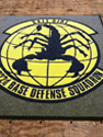 Custom Made ToughTop Logo Mat US Air Force 822nd Base Defense Squadron of Fort Dix New Jersey