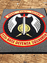 Custom Made ToughTop Logo Mat US Air Force 823rd Base Defense Squadron of Moody Air Force Base Georgia