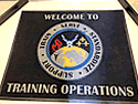 Custom Made ToughTop Logo Mat US Air Force 82nd Training Wing of Sheperd AFB Texas 05