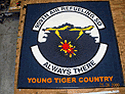 Custom Made ToughTop Logo Mat US Air Force 909th Air Refueling Squadron of Kadena Air Force Base Japan
