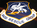 Custom Made ToughTop Logo Mat US Air Force 943rd Rescue Group of Davis Monthan Air Force Base Arizona