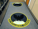 Custom Made ToughTop Logo Mat US-Air Force 9th Intelligence Squadron of Beale AFB California