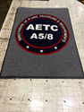 Custom Made ToughTop Logo Mat US Air Force Air Education Training Center of JBSA Texas