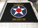Custom Made ToughTop Logo Mat US Air Force Air Mobility Command Museum of Dover AFB Delaware