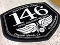 Custom Made ToughTop Logo Mat US Air National Guard 146th Civil Engineer Squadron of Port Hueneme California