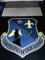 Custom Made ToughTop Logo Mat US Air National Guard 159th Fighter Wing Naval Air Station of Belle Chasse Louisiana