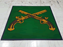 Custom Made ToughTop Logo Mat US Army 11th Military Police Battalion of Fort Hood Texas 01