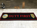 Custom Made ToughTop Logo Mat US Army 1st Infantry Division of Fort Riley Kansas 01