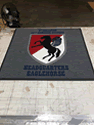 Custom Made ToughTop Logo Mat US Army 2nd Calvary 11th Squadron of Fort Irwin California