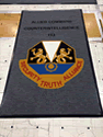 Custom Made ToughTop Logo Mat US Army 650th Military Intelligence Squadron of Belgium