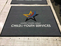 Custom Made ToughTop Logo Mat US Army Army Child And Youth Services of Fort Huachuca Arizona 02