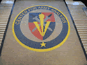 Custom Made ToughTop Logo Mat US Army Center For Army Analysis of Fort Belvoir Virginia