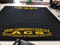 Custom Made ToughTop Logo Mat US Army Community Services of Fort Drum New York 01