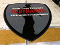 Custom Made ToughTop Logo Mat US Army Tobyhanna Army Depot of Tobyhanna Pennsylvania