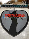 Custom Made ToughTop Logo Mat US Army of Tobyhanna Army Depot Pennsylvania