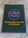 Custom Made ToughTop Logo Mat US Border Patrol of Niagra Falls New York