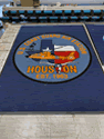 Custom Made ToughTop Logo Mat US Coast Guard Base Houston Texas