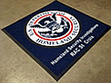Custom Made ToughTop Logo Mat US Department Of Homeland Security St Croix