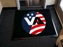Custom Made ToughTop Logo Mat US Department of Veterans Affairs William Paterson University of Paterson New Jersey 02