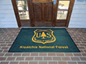 Custom Made ToughTop Logo Mat US Forest Service Kisatchie National Forest of Provencal Louisiana 02