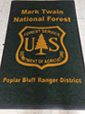 Custom Made ToughTop Logo Mat US Forest Service Mark Twain National Forest of Poplar Bluff Missouri 02