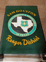 Custom Made ToughTop Logo Mat US Forest Service Sam Houston Ranger District of New Waverly Texas