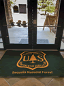 Custom Made ToughTop Logo Mat US Forest Service Seqouia National Forest of Porterville California