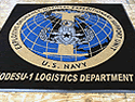 Custom Made ToughTop Logo Mat US Navy Explosives Ordinance Disposal Expeditionary Support of San Diego California