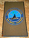 Custom Made ToughTop Logo Mat US Navy Naval Weapons Station of Seal Beach California