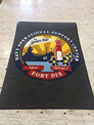 Custom Made ToughTop Logo Mat US Navy Operational Support Center of Fort Dix New Jersey