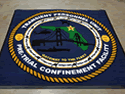 Custom Made ToughTop Logo Mat US Navy Transient Personel Unit of NAS Jacksonville Florida