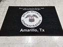 Custom Made ToughTop Logo Mat US Social Security Administration of Amarillo Texas