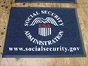 Custom Made ToughTop Logo Mat US Social Security Administration of Arkansas