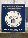 Custom Made ToughTop Logo Mat US Social Security Administration of Danville Kentucky
