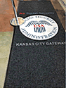 Custom Made ToughTop Logo Mat US Social Security Administration of Kansas City Missouri
