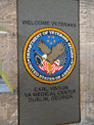 Custom Made ToughTop Logo Mat Veterans Administration Carl Vinson VA Clinic of Dublin Georgia