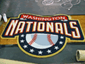 Custom Made ToughTop Logo Mat Washington Nationals Baseball Team of Nationals Stadium Washington DC