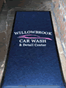 Custom Made ToughTop Logo Mat Willowbrook Car Wash of Wayne New Jersey