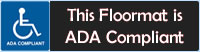This Floormat is ADA Compliant