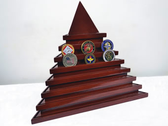 Wooden Challenge Coin Holder Product Image