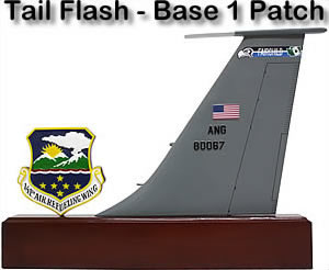 Custom Made Mahogany Wood Aircraft Tail Flash Plaques 1