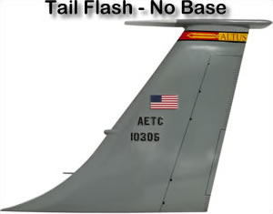 Custom Made Mahogany Wood Aircraft Tail Flash Plaques 3
