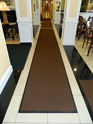 FloorGuard - WaterHog Style Commercial Entrance Mat - Hotel Runner Size 3 x 20