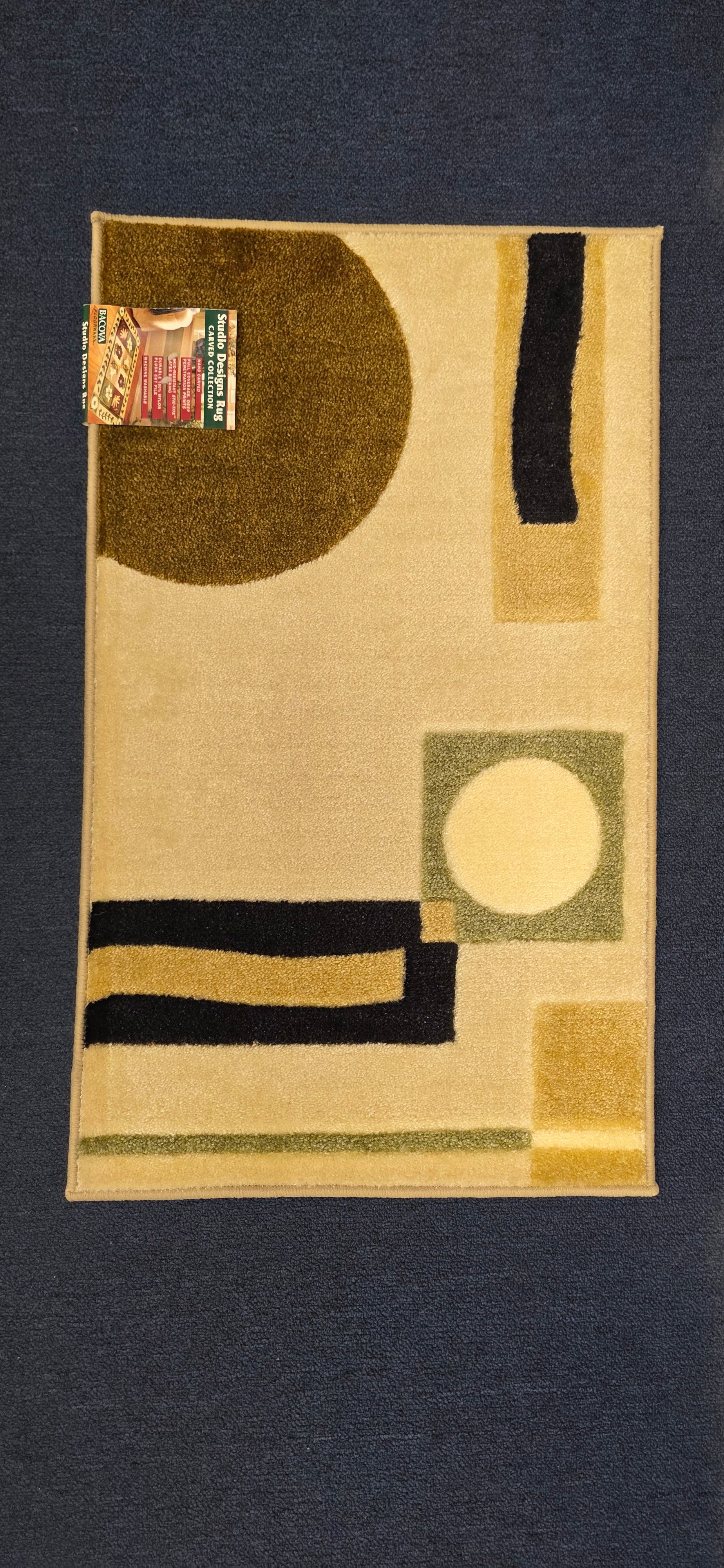 Bacova Guild Designs Carved Accent Rug – On the Line