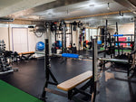 Compression King Rubber Gym Floor Tiles - 0% Color Tiles