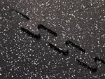 Compression King Rubber Gym Floor Tiles - 10% Color Tiles