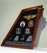 Precision Carved Mahogany Shadow Box